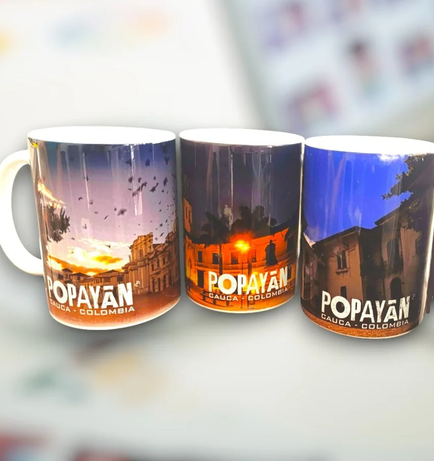 Tazas publicitarias en Popayan